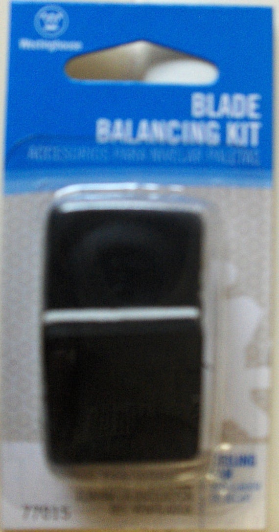 Westinghouse Ceiling Fan Blade Balancing Kit 77015 Ncludes 1 Plastic Clip To Locate Wobble And 2 1 2 Gram Self Adhering Weights 1b2b E