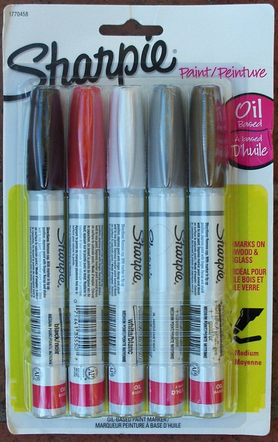 SHARPIE OIL BASED Paint Markers 1770458 marks opaque and Etsy