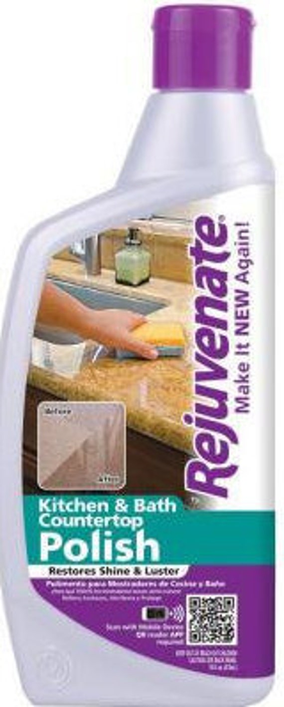 Rejuvenate Kitchen Bath 16oz Unscented Countertop Polish Etsy
