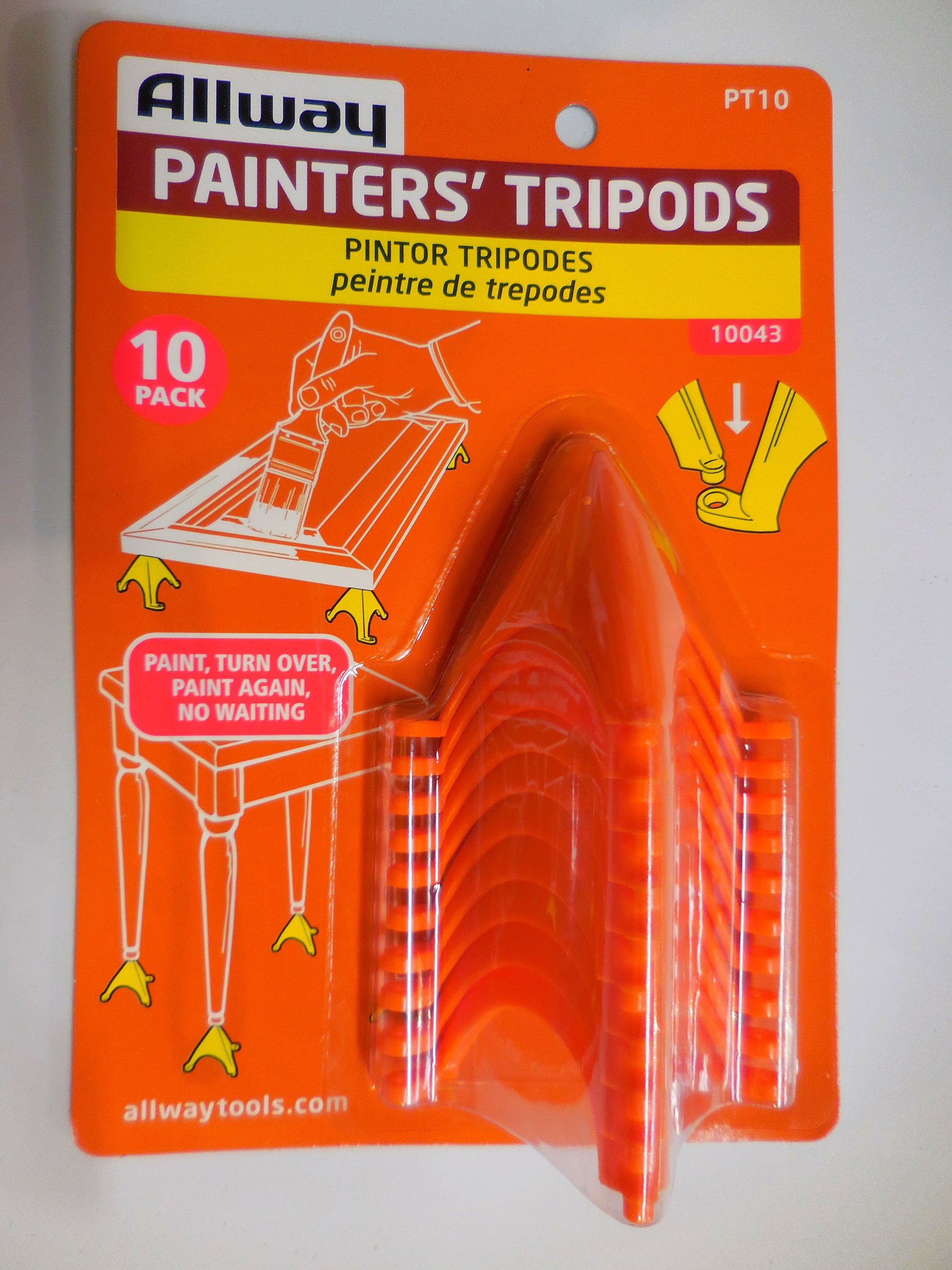 PAINTERS TRIPODS PT10 Tripods 10 Pack interlock to support Etsy