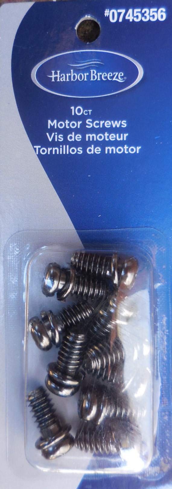 Harbor Breeze Motor Screws 10 Pack Black Ceiling Fan Universal Etsy