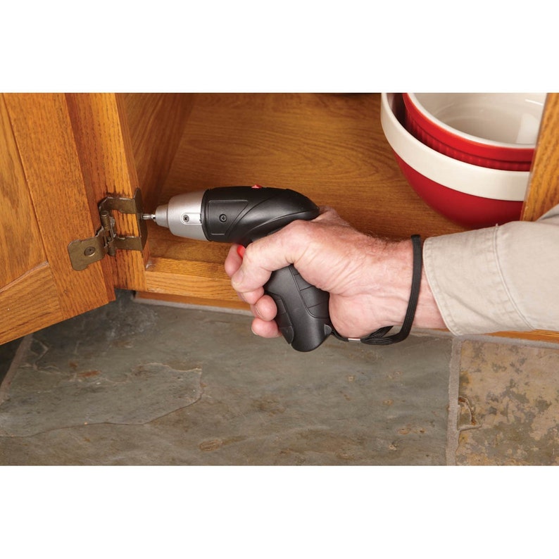 CORDLESS Screwdriver Set DRILL MASTER 4.8 Volt 61826 Etsy