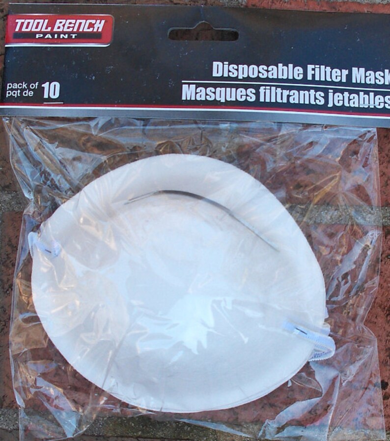 Dust Mask 20 Disposable Filter Tool Bench 1410 Big Protection Lawn Maintenance Wood Working Painting Dusty Projects 5a3c E