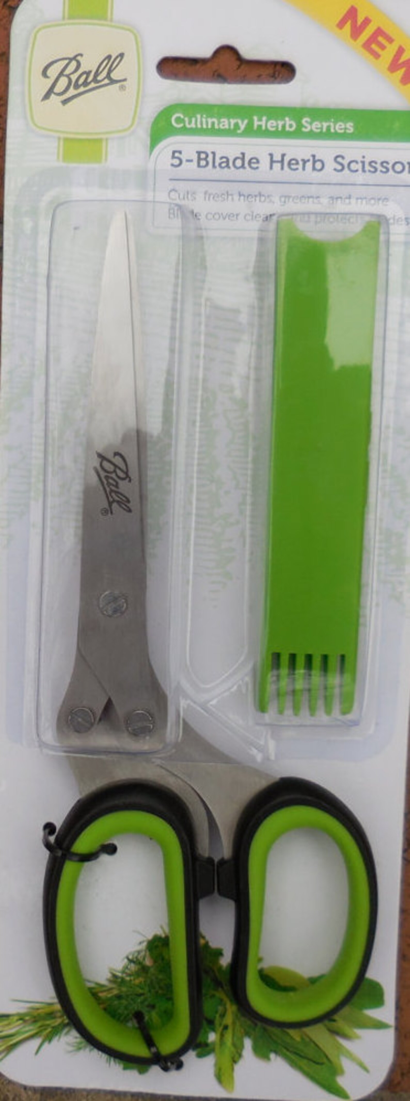 BALL 5 BLADE HERB Scissors With Blade Cover Stainless Steel Etsy