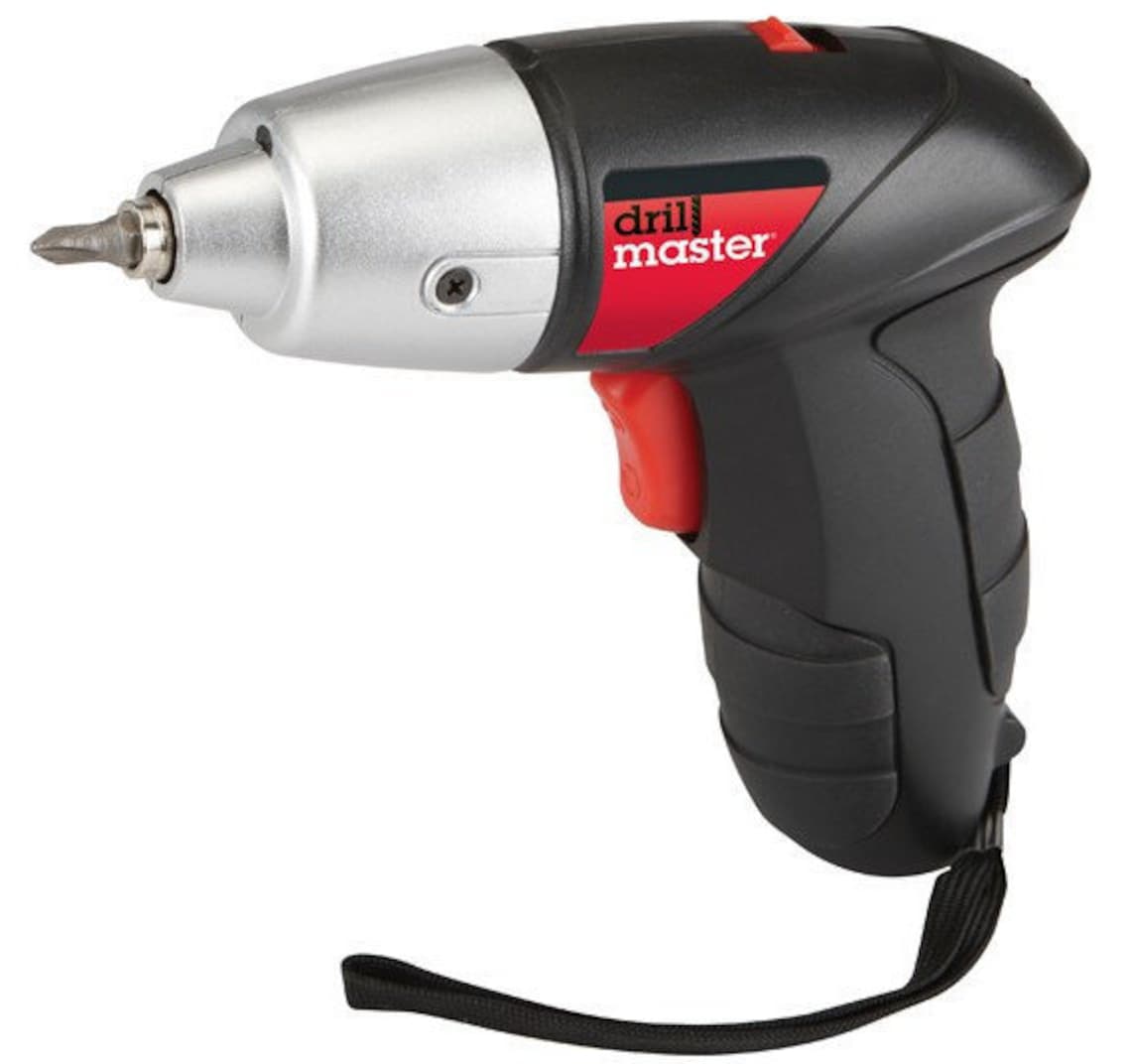 CORDLESS Screwdriver Set DRILL MASTER 4.8 Volt 61826 Etsy