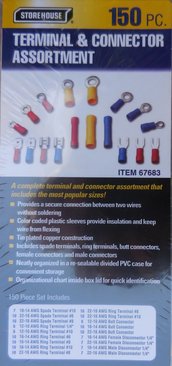 Spade Connector Size Chart