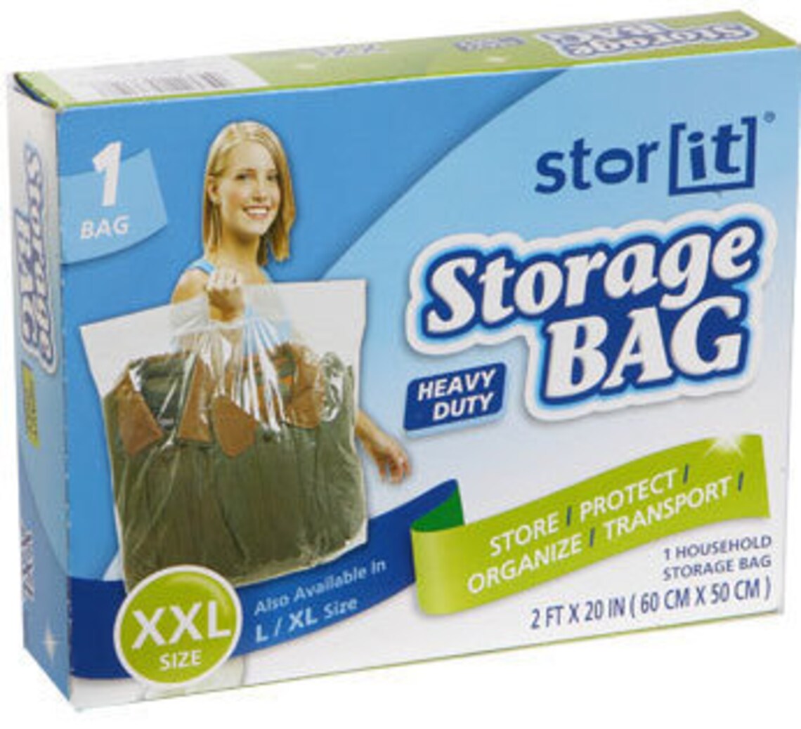 STOR IT Xxllarge Plastic Storage Bags24 X 20 10 Etsy