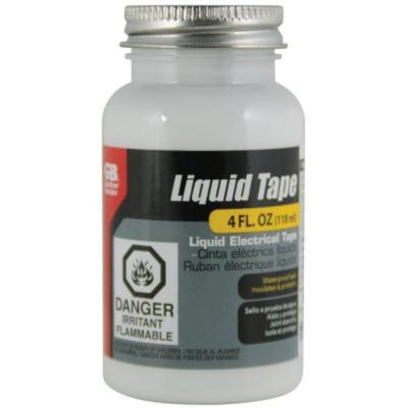 GARDNER BENDER Liquid Tape LTB400 Black Liquid Tape 4 Fl Oz Etsy