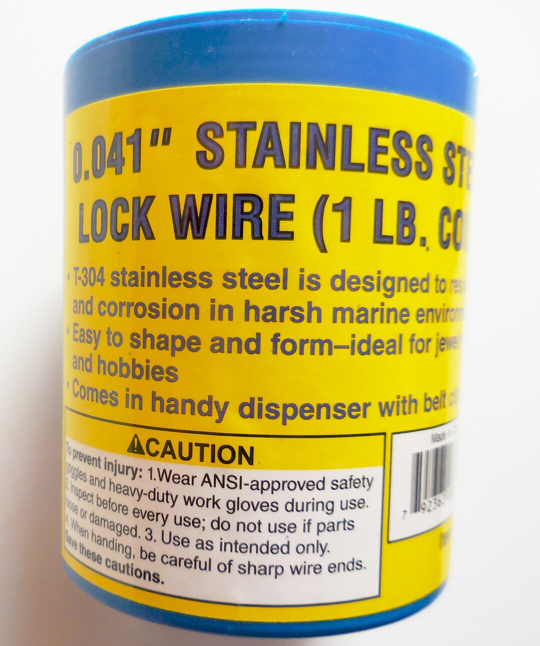 Stainless Steel Lock Wire 1.00 Lb. Coil 0.041 In. Ideal for Etsy