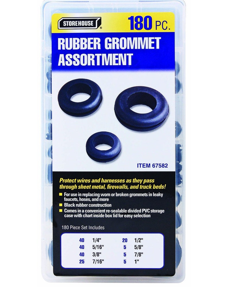 GROMMET ASSORTMENT 67582 Replacing Worn Broken Grommets in Etsy