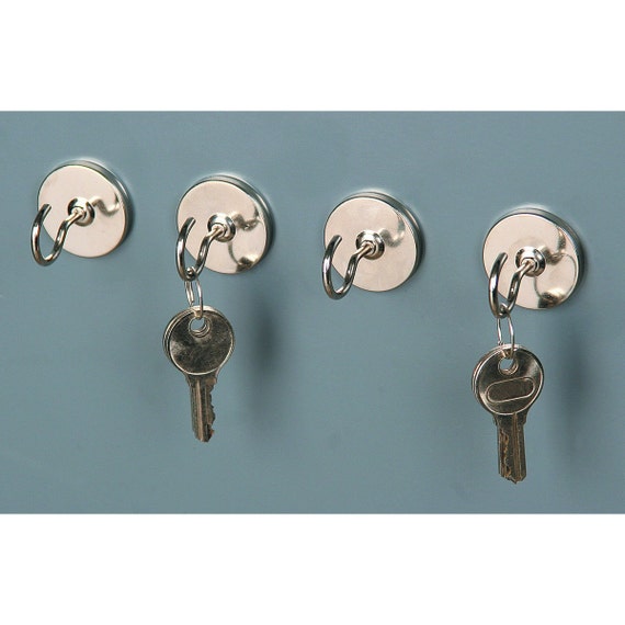 Magnetic Hook Set 98502 Heavy Duty Magnets Attach To Any Metal Etsy