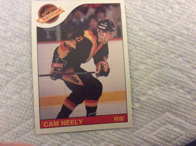 O-Pee-Chee Hockey 198586 CAM NEELY #228