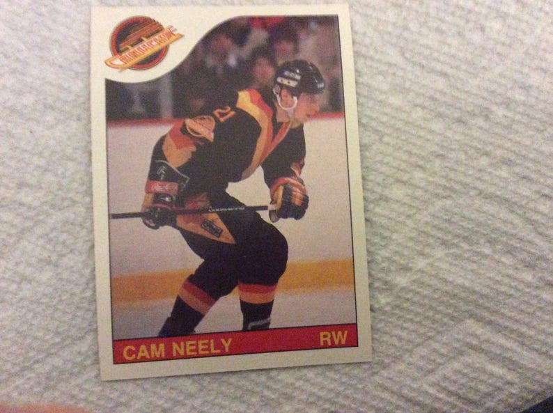 O-Pee-Chee Hockey 198586 CAM NEELY #228