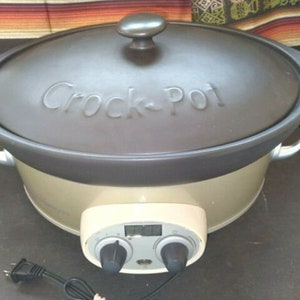 Rival 6-Quart Premium VersaWare Crock-Pot Slow Cooker at