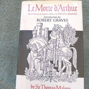 Le Morte D'Arthur, Sir Thomas Malory , Bramhall House ,1962 HARDCOVER,DUSTJACKET image 1
