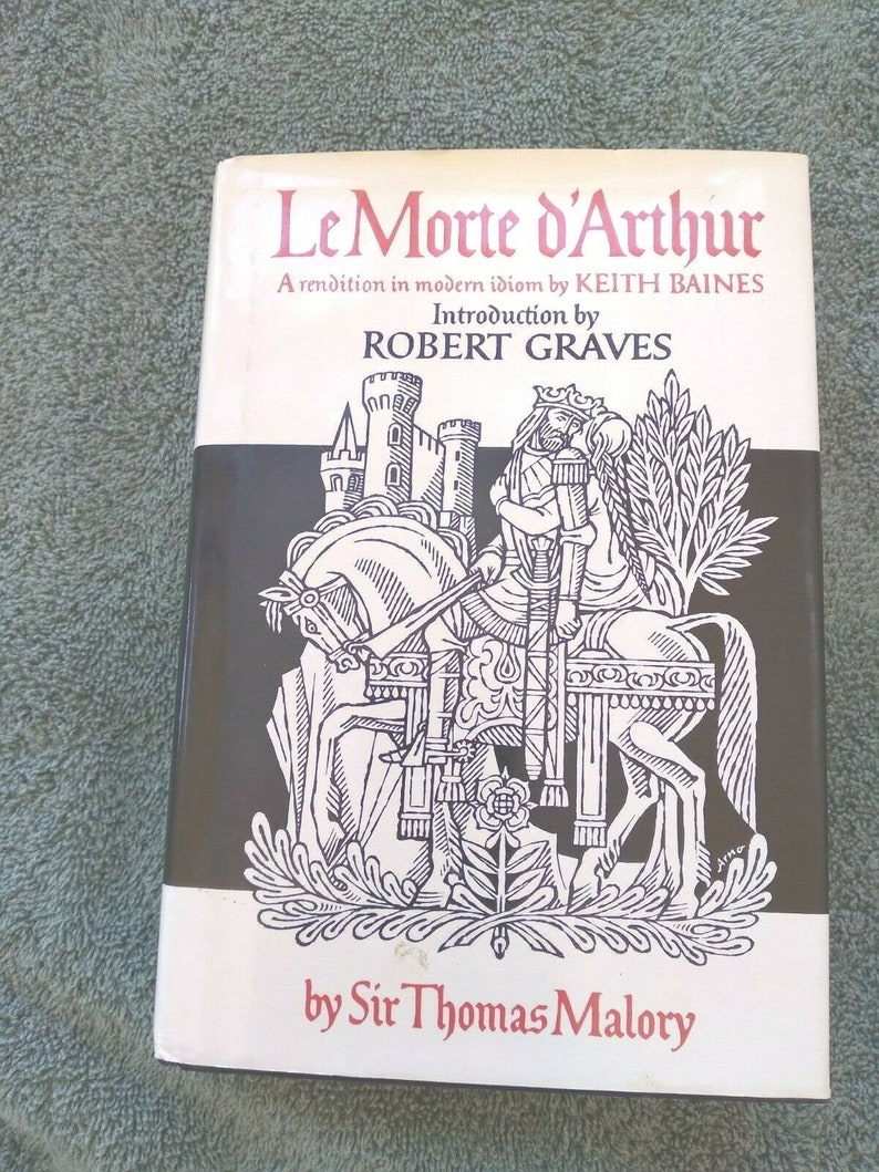 Le Morte D'Arthur, Sir Thomas Malory , Bramhall House ,1962 HARDCOVER,DUSTJACKET image 1