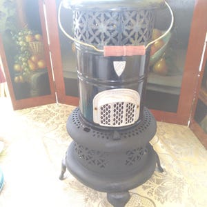 Vintage Valor 525 Paraffin Kerosene Oil Heater Made in England 1930s