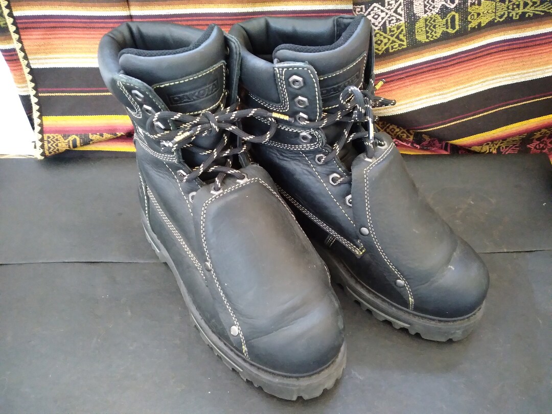 DAKOTA Work Boots 8514 Steel Toe & Plate 8 Metaguard Waterproof 6.5 US