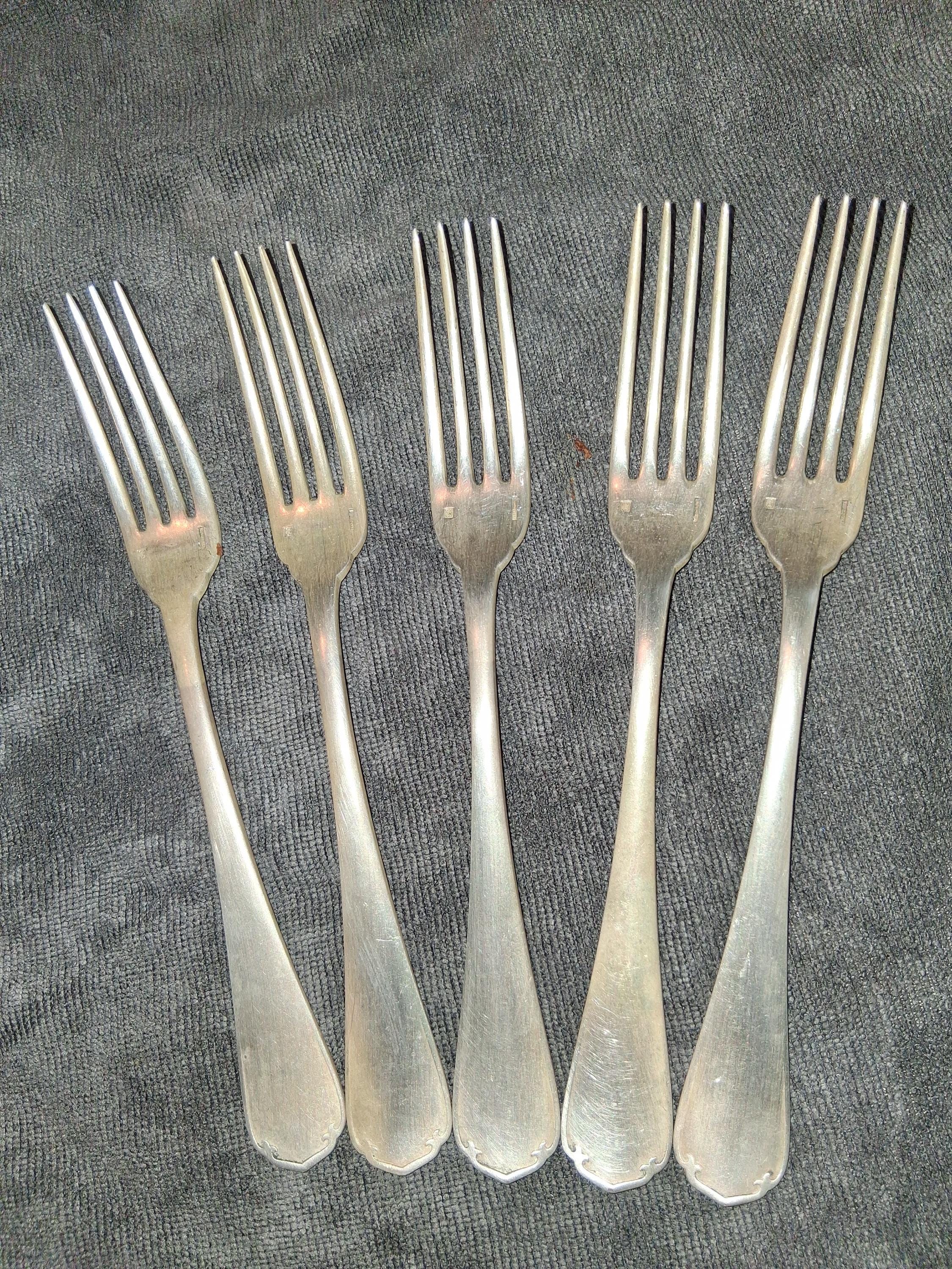 French Antique Silver Forks - Etsy