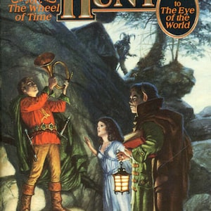 Wheel of Time : The Great Hunt by Robert Jordan (1991) BOOK 2 Paperback