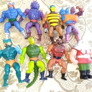 Vintage He Man Masters of the Universe MOTU Figures Lot Mattel 1981 8 FIGURES AVAILABLE