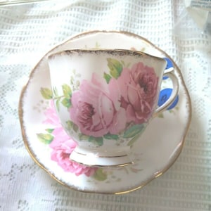 Royal Albert American Beauty Tea Cup and Saucer made in England