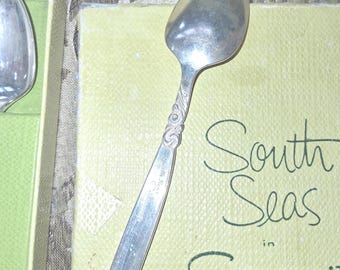 SOUTH SEAS in Community Silverplate Demitasse Spoons Set of 8 In Original Boxes