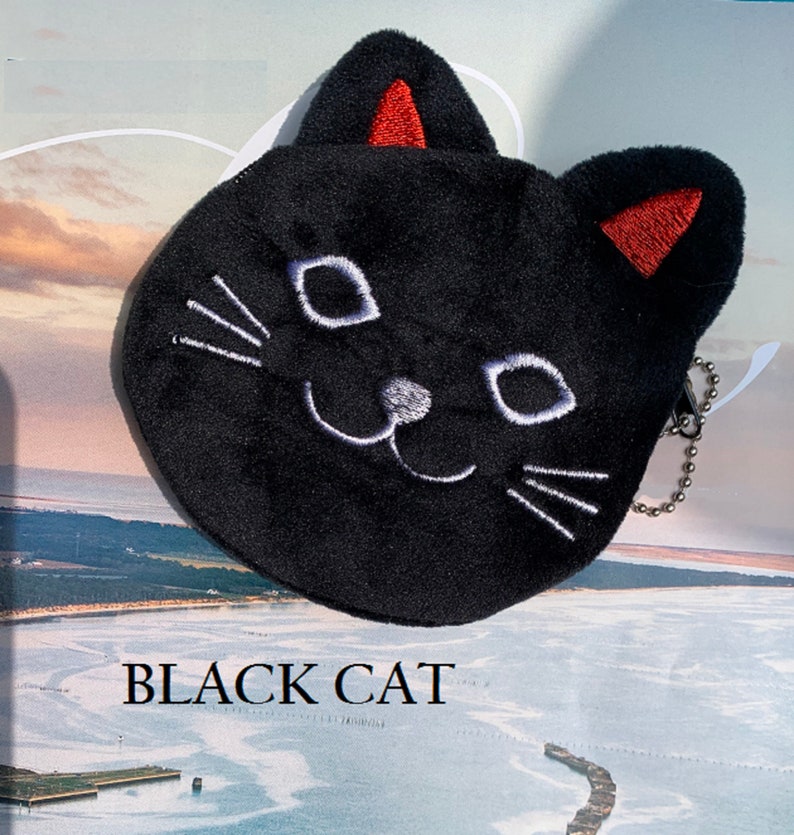 Adorable Cat Change Purse Cell Phone Accessory Best friend Gift For Her
