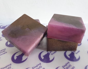 Midnight Peony Soap Bar | Velvet Peony & Oud Dupe | Handmade Vegan Soap | Luxury Floral Gift | Cruelty-Free Christmas Soap