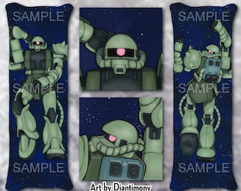Zaku II MSG Dakimakura Pillowcase