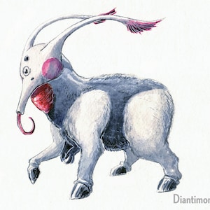 Design-A-Creature Watercolor Commission