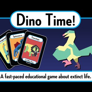 È tempo di Dino! Un gioco di carte educativo per tutte le età sull'estinzione