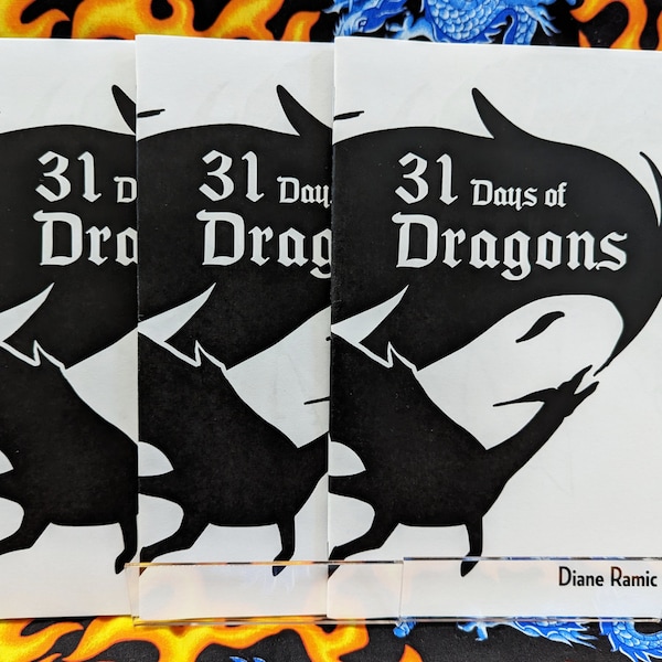 31 Days of Dragons Inktober Zine