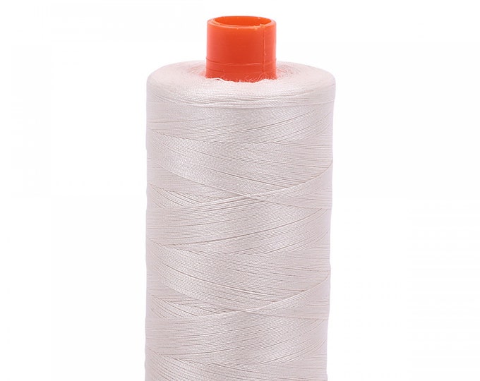 Mako 50WT Cotton Thread | Muslin | Aurifil #2311 | 1422 Yards