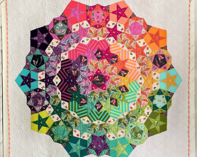 Complete Pattern and Paper Piece Set for Tula Pink's Nova