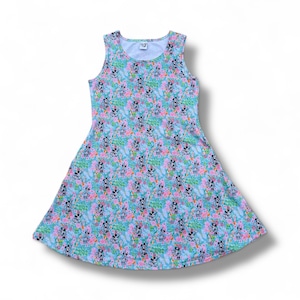 Disney Mickey and Minnie butterfly floral sleeveless and short sleeve Disney dress for women with pockets Sleeveless