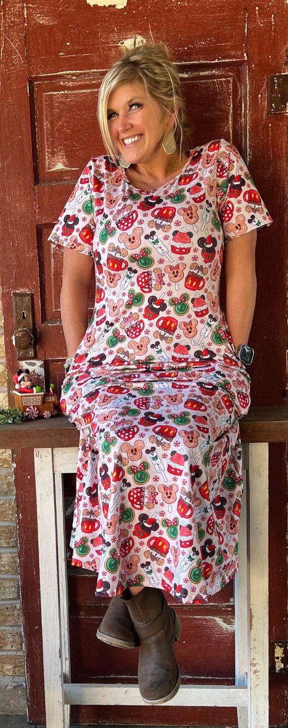 white christmas dresses Plus Size Xmas Christmas Holiday Festive Long Red Dress