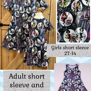 Halloween dress mommy and me Disney princess full moon girl, adult regular and plus size