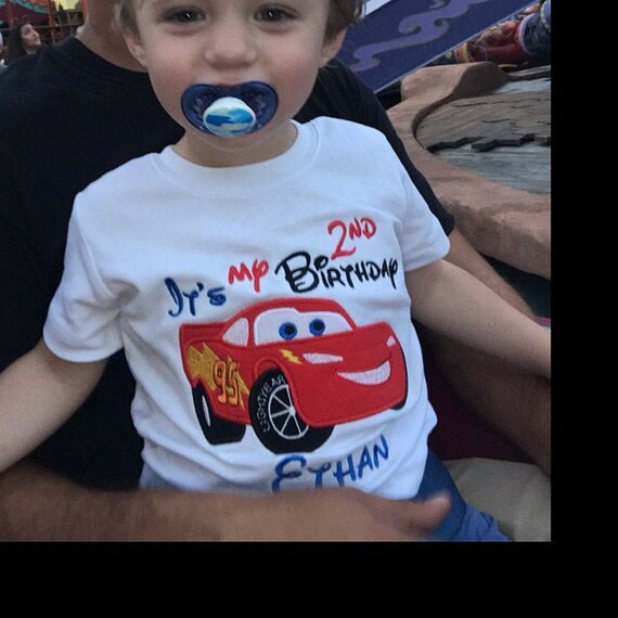 disney cars birthday shirt