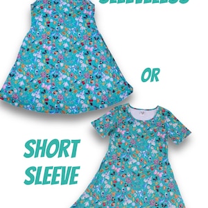 Disney print ladies dress Best Day Ever print dress. Disney dress for women
