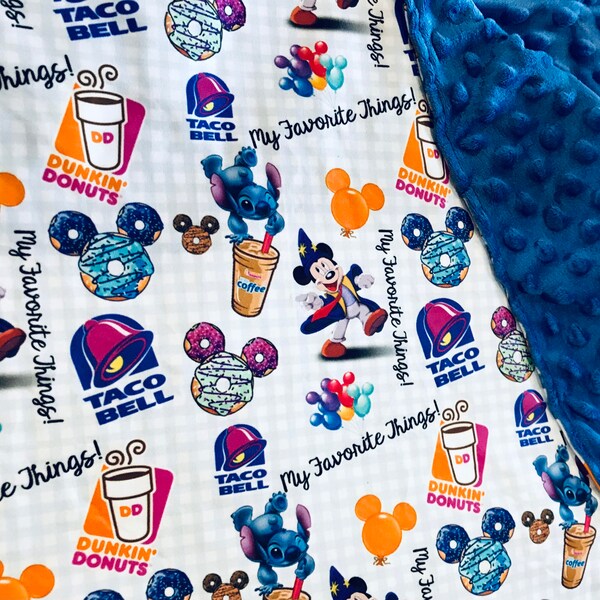 Taco Bell Blankets Etsy