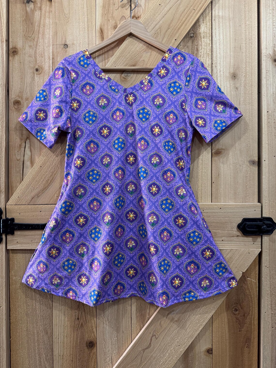 Disney Rapunzel Tangled Inspired Tunic Length Top. Sundrop Flower Top ...