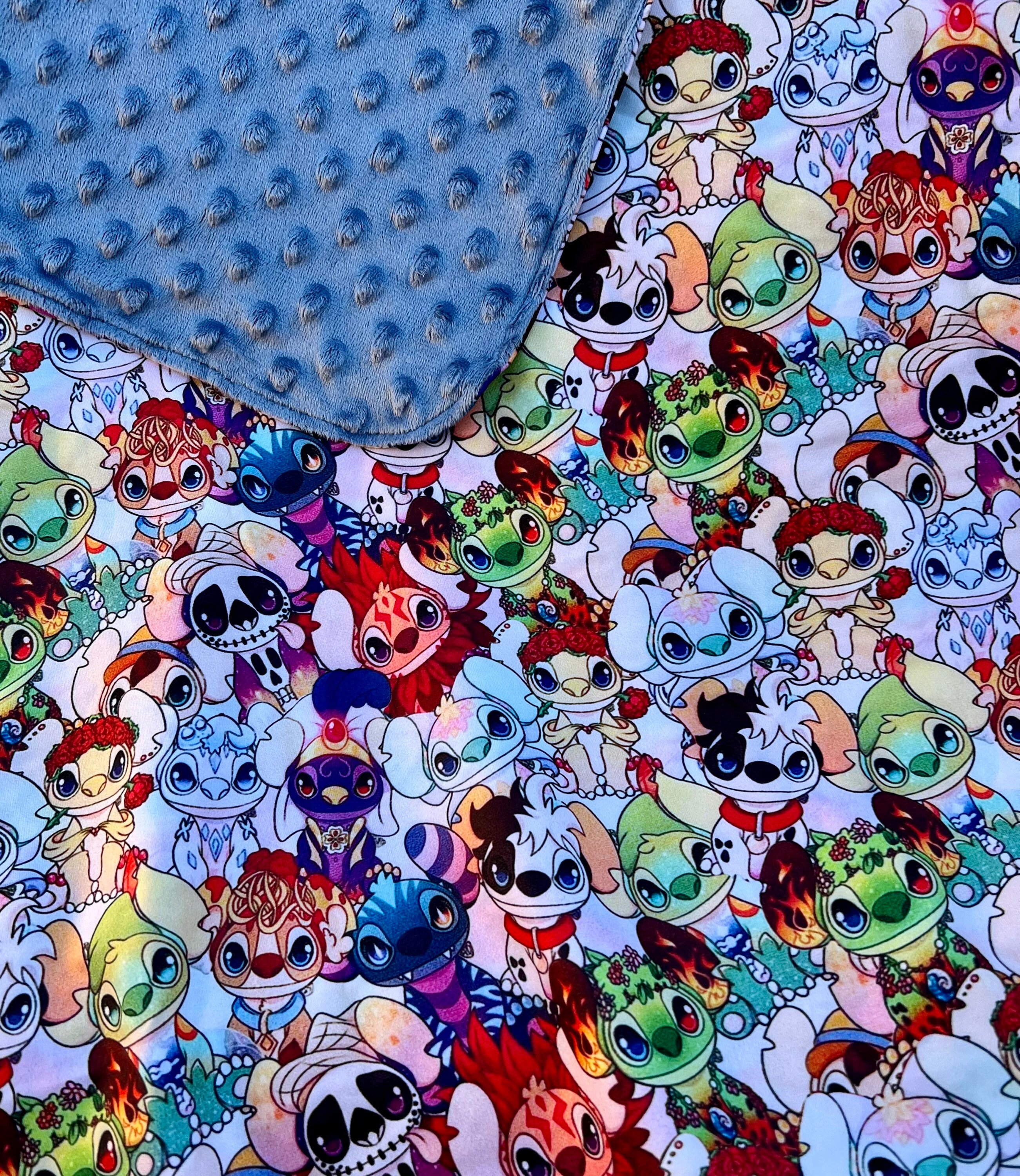 Lilo Stitch Decke Übergroße warme superweiche Decke für Erwachsene