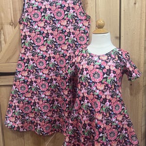 Halloween Minnie Mickey Disney dress for Mommy and Me. MNSSHP  dress with pockets, girl and adult sizes.