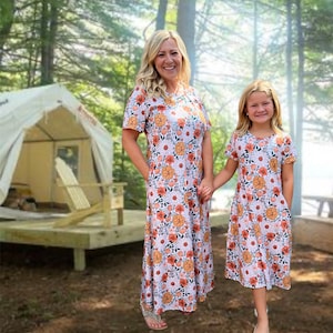 Plus size mommy shop and me maxi dresses