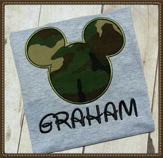 Mickey Mouse Camouflage T Shirt for 
