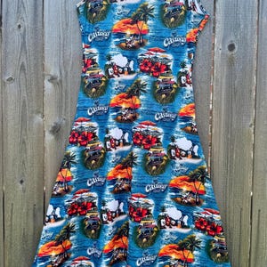 Disney cruise MAXI dress adult size nautical print Mickey and Minnie cruise ship dress Castaway Cay buoy Ready To Ship