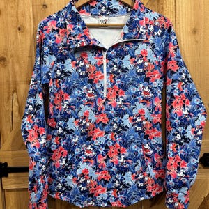 Top deportivo de yoga con cremallera de un cuarto y diseño de crucero de Disney, camiseta deportiva náutica de Minnie y Mickey de Disney