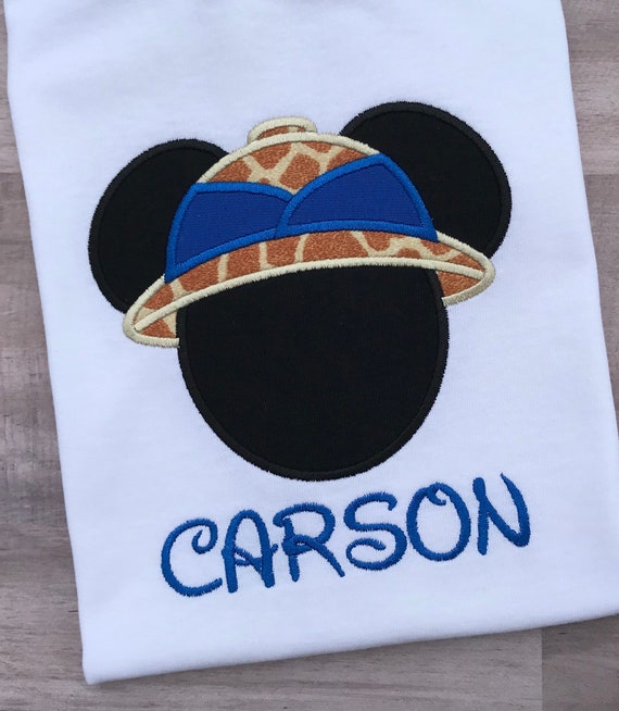 mickey safari hat