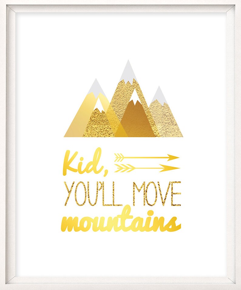 Mountain Nursery Art Instant Download 8x10 Woodland Etsy